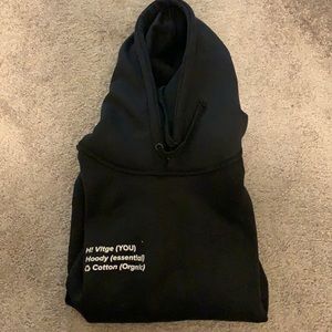 H! Vltge hoody 100% recycled cotton, worn once